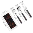 thumbnail image 2 of Picia Five Nights At Freddy'S Pattern Toddler Utensils, Children's Knife, Fork And Spoon Set,Kids Silverware Set with Handle, 430 Stainless Steel, 2 of 8