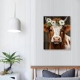 thumbnail image 3 of COMIO  Cow Print Farmhouse Wall Decor - Abstract Canvas Paintings Picture Prints Artwork for Home Decor, 3 of 4