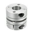 thumbnail image 1 of Unique Bargains A Percé un Joint d'Accouplement Flexible de Roue de Moteur de Diaphragme 10mm à 14mm, 1 of 5