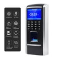 thumbnail image 3 of Fingerprint Access Control Time Attendance Machine Employee Checking-in Recorder Fingerprint/Password/ID Card Recognition, 3 of 6