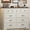 RW, variant on IDEALSOUL 9 Drawer Dresser for Bedroom, Retro Wood Storage Cabinet with Vintage Metal Handles, Vintage Chest of Drawers with Solid Base for Living Room, Hallway, Entryway, Guest Room