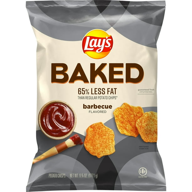 Lay's Baked Barbecue Potato Crisps, 6.25 oz Bag