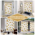 thumbnail image 5 of Yellow Summer Floral Shower Curtain - Water Repellent Fabric Shower Curtains Washable, Pastoral Daisy Botanical Cute Decorative Polyester Cloth Bathroom Curtains Modern Bath Decor 72"x84", 5 of 8