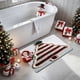 thumbnail image 5 of Felpudo Navideño Tejido | Felpudo de Baño de Diatomeas de Poliéster Multicolor | Alfombra Navideña Antideslizante | Resistente Al Desgaste | Decoración Navideña para El Hogar, 5 of 6