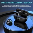 thumbnail image 2 of Auriculares de conducción ósea de oído abierto con clip QAWDAWM Bluetooth 5.3, 2 of 7