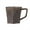 C, variant on Old Vintage Mug Simple Coffee Cup Handmade Rough Pottery Drinking Cup 400ML Large Capacity Breakfast Cup