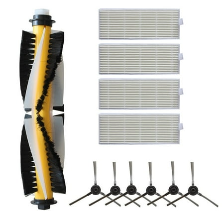 

Yannee Accessory Set for Redmon RV-R500 RV R500 1x main brush 4x filter 6x side brush
