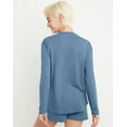 thumbnail image 3 of Hanes Originals Women's Tri-Blend Relaxed T-Shirt with Long Sleeves, Sizes XS-2XL, 3 of 5