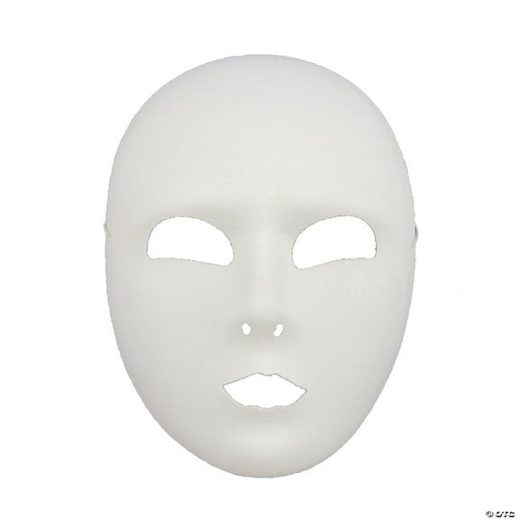 1/2 MASK-FULL FACE-WHITE