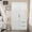 White, variant on High Wardrobe & Kitchen Cabinet with 5 Storage Spaces / Worry-Free Assembly with Instruction Manual