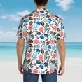 thumbnail image 4 of Balery Sport Items Camisas hawaianas de manga corta para hombre, camisas playeras de corte holgado, camisas de vacaciones con botones,X-Large, 4 of 7