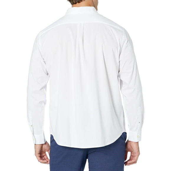Dockers Chemise pour Hommes Stretch Sans Plis à Manches Longues, Blanc, 2X-Large