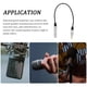 thumbnail image 5 of 1pc Estéreo 6.35 Hembra a 3.5 Macho Adaptador de audio Cable Convertidor de audio (Plata), 5 of 5