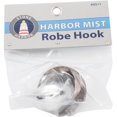 thumbnail image 4 of Harbor Mist Robe Hook, Satin Nickel by Stone Harbor Hardware, 4 of 4