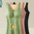 thumbnail image 4 of Minnieouse Chaleco térmico para mujer, ropa interior acolchada para clima frío cálido de invierno, Top básico, Base de vestir cómoda Type2 NO2, 4 of 6