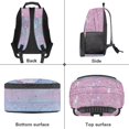 thumbnail image 6 of Pzuqiu Cute Axolotl Personalized School Backpack for Kids Girls Large Capacity Customized Schoolbags with Side Pockets Bookbags 17 Inches Custom Backpacks with Name for Teens, 6 of 7