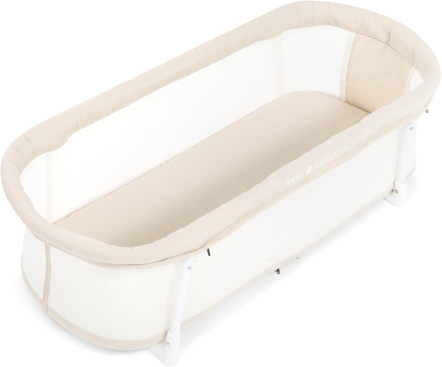 Baby Delight Snuggle Nest Portable Infant Bassinet - Organic (Unisex)