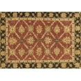 thumbnail image 1 of Ahgly Company Indoor Rectangle Abstract Brown Modern Area Rugs, 2' x 3', 1 of 4