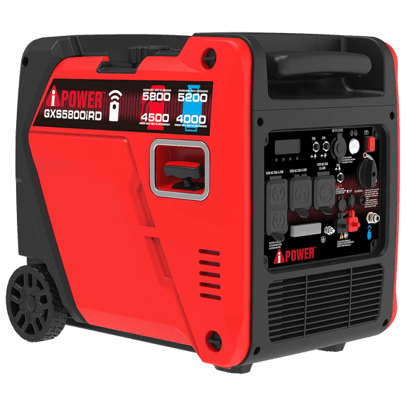 A-iPower GXS5800iRD 5800-Watt Dual Fuel Remote Start Inverter Generator