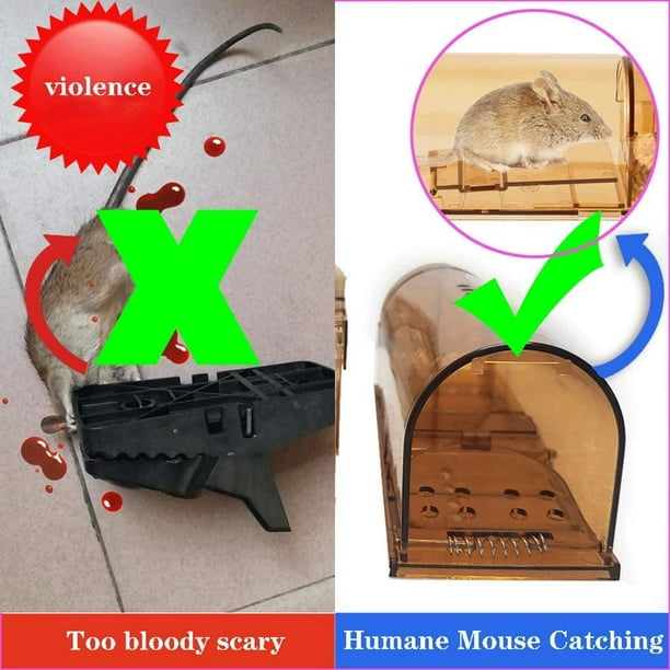 Mouse Trap - Humane Live Mouse Rat Traps Sensitivity Adjustable