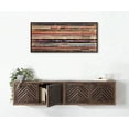 thumbnail image 5 of Kate and Laurel Sylvie 33RPM Framed Canvas Wall Art by Robert Cadloff of Bomobob, 18 x 40, Brown, Decorative Music Art for Wall, 5 of 5