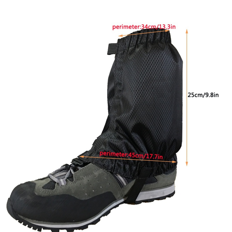 Outdoor Waterproof Climbing Hiking Ski Shoes Cover Boot Legging