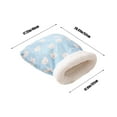 thumbnail image 3 of PEONAVET Cats Cave,Cats Dog Sleeping Bag,Furry Warm Cats Sleeping Mat for Indoor Catss Washable Cozy Dog Cats Sleeping Bag for, 3 of 6