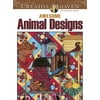 Creative Haven Coloring Books: Creative Haven Awesome Animal Designs Coloring Book (Paperback)