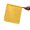 Yellow, variant on Wofarmy 35*31Cm Soccer Referee Flags Red Green Yellow White Football Linesman Flags Sports Game Referee Equipment Durable Sporting Goods Red