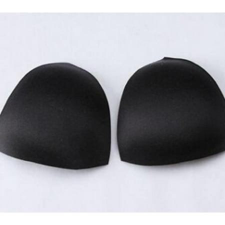 

Carolilly Women Triangle Round Cups Bikini Sports Bra Pad Chest Push Up Insert Foam Pads Sponge Pads For Swimsuit Padding Accessories