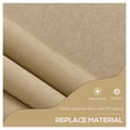 thumbnail image 6 of 10x4 ft Retractable Awning, Patio Door Awning, UV Protection, Manual Operation, Beige, 6 of 9