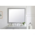 thumbnail image 2 of Aqua rectangle vanity mirror 42 inch in Grey, 2 of 5