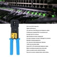 thumbnail image 4 of Tool RJ45 Crimp Tool Kit Pass Thru CAT6 CAT5E Crimping Tools Set With RJ Connector  Cable Tester Wire Stripper, 4 of 8