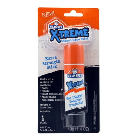 Elmer's 1.4 Ounce X-Treme Glue Stick Carded Set, 1 (Best Glue In The World)
