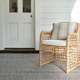 thumbnail image 4 of Dash & Albert Fusion Handwoven Indoor/Outdoor Rug, 8' x 10', Black, 4 of 5