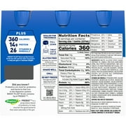 2 Pack - BOOST PLUS Nutritional Energy Drinks Chocolate 48 oz