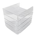 thumbnail image 1 of Letter Tray Desk Organizer, Multifunctional Transparent Desk Letter Tray Set  for Office, 1 of 7