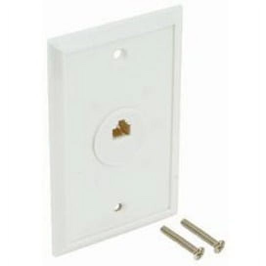 Flush Jack 1 Outlet