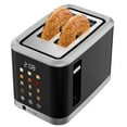 thumbnail image 5 of Culinary Chef Touch Screen 2-Slice Smart Toaster with LCD Display, Stainless Steel Digital Toaster with Extra Wide Slots, 6 Bread Types & Shade Settings, 5 of 6