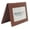 Tan, variant on Mens Bifold Leather Thin Window Id Thin Plain Slim Credit Cards Holder Wallet