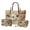 Bunny Pansy, variant on ZUXONGSY Owl Print Top Handle Bag with Waterproof Cosmetic Bags Wallet for Women PU Leather Top Handle Satchel Set with Portable Cosmetic Pouch Purse Credit Card Holder Wallet for Work Dating