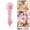 Pink, variant on Perler Bead Pen, Fuse Beads Pen, Transparent Large-Capacity Bead Dispenser for Fine Motor Skills & DIY Crafts