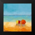 thumbnail image 2 of Pivier-Attolini, Regine 20x20 Black Modern Framed Museum Art Print Titled - Parasols I, 2 of 5