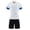 White, variant on Kids Soccer Jersey Kit for Boys & Girls- Breathable & Quick-Dry - Youth Soccer Football Training Gifts (3Y-15Y) White