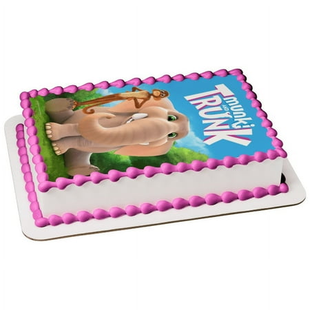 Jungle Beat the Movie Munki and Trunk Birthday Edible Image For Quarter Sheet Cake By TNCT