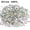 SS12-3mm1440PCS, variant on 1440pc Crystal Rhinestones Flat Back Loose Diamante Sparkly Glass Gem Round Pointed Diamante Strass 3D Nail Art Decoration Craft