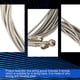 thumbnail image 5 of 4 piezas de cuerdas de bajo de acero inoxidable, accesorios para guitarra, cuerdas plateadas, calibre Music Access, 5 of 5