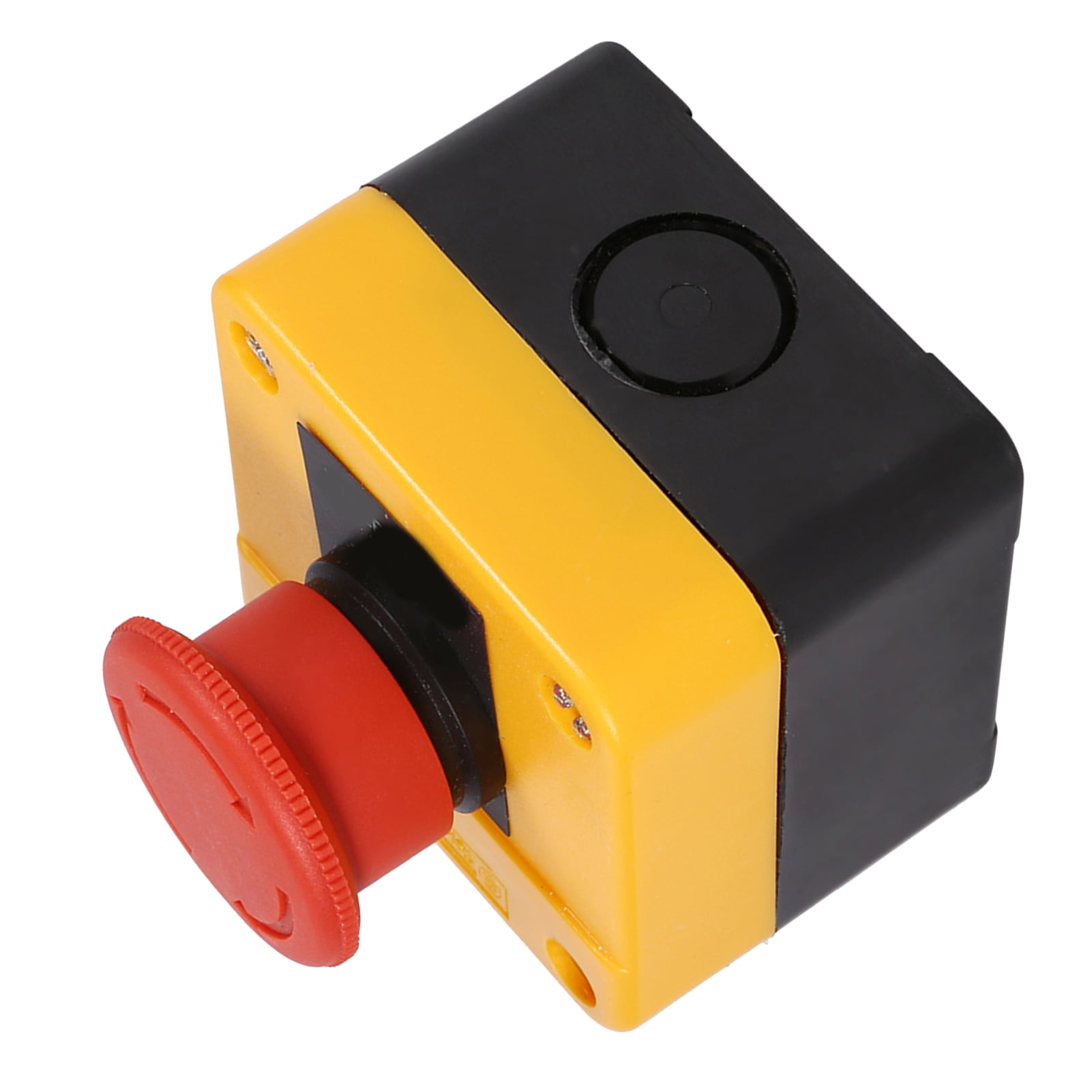 Interrupteur D'arrêt D'urgence Bouton Champignon Rouge – 660V 10A DPST, Pour Circuits Automatiques, Plastique/métal - 8