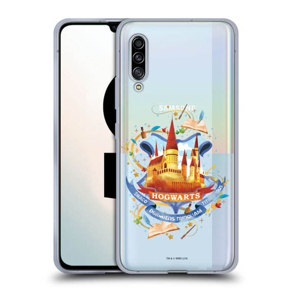 Head Case Designs Officially Licensed Harry Potter Deathly Hallows II Hogwarts Soft Gel Case Compatible with Samsung Samsung Galaxy A90 5G (2019)