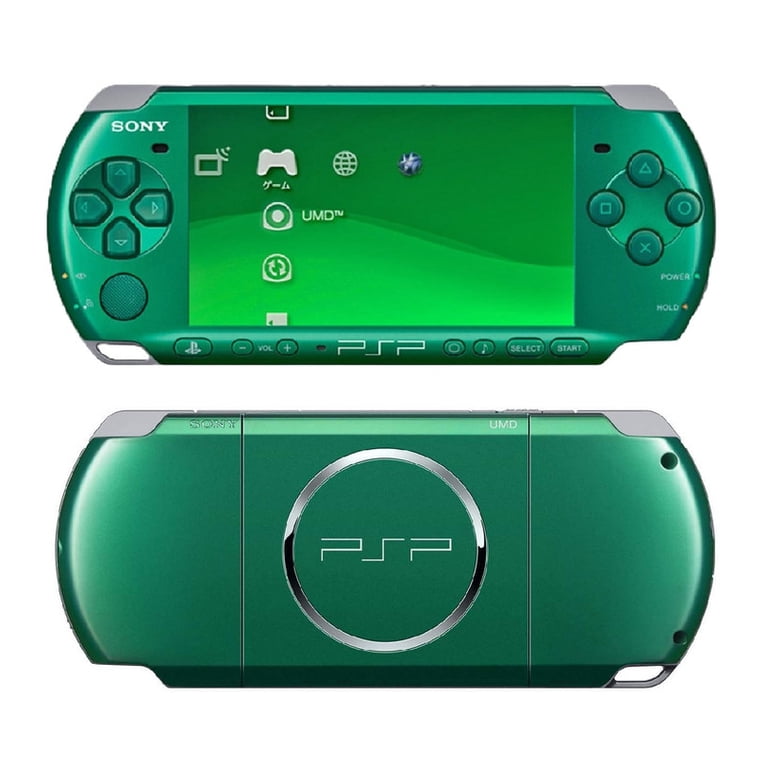 Restored PlayStation Portable PSP 3000 Gaming Console, Green with